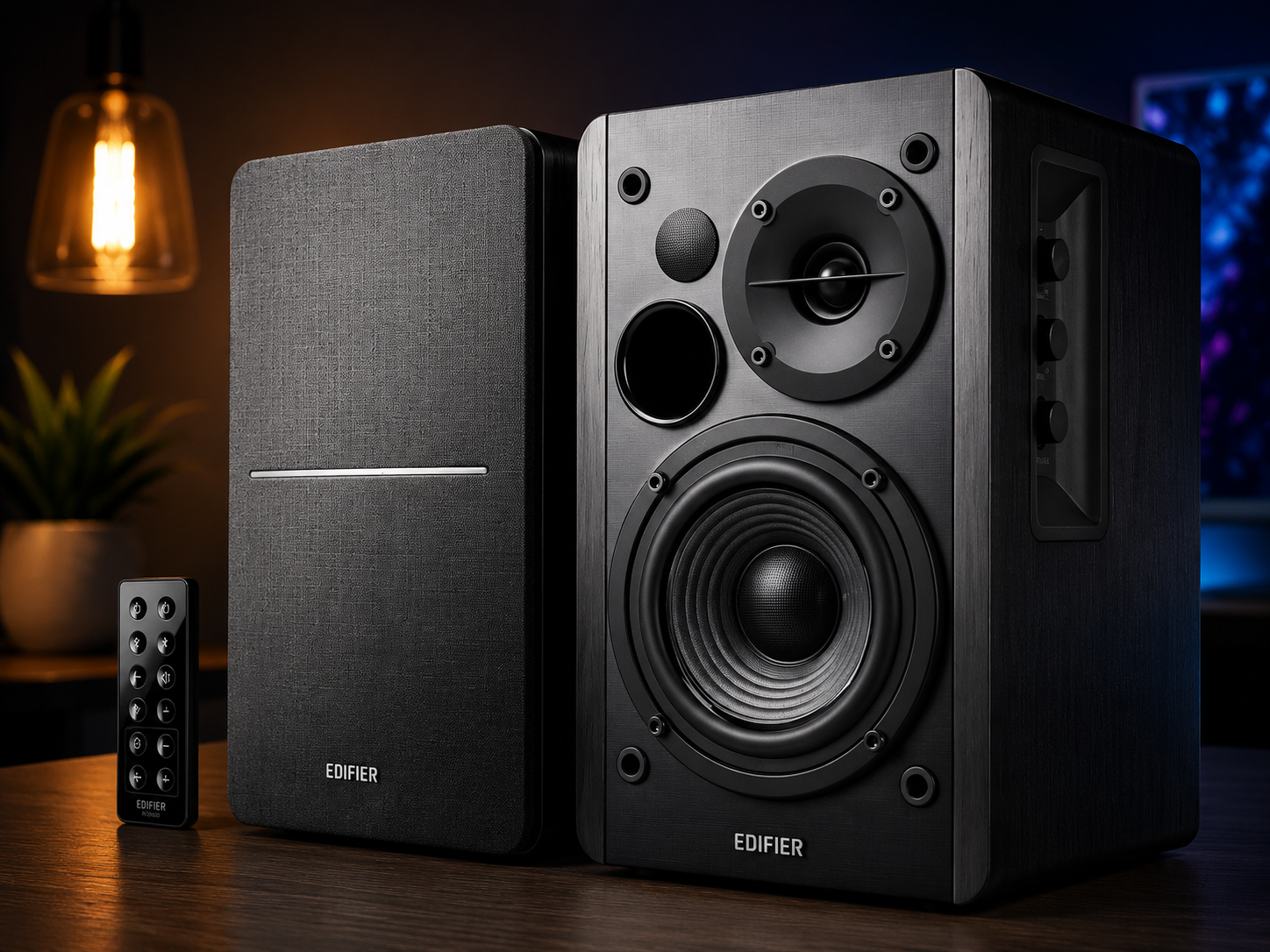 Alto-falante Edifier R1280DB portátil com bluetooth