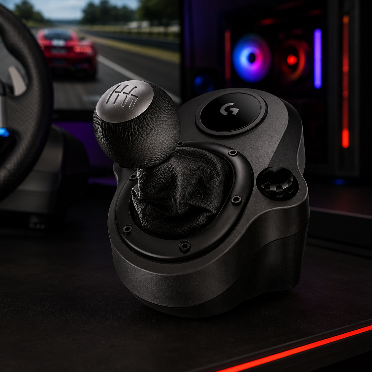 Câmbio Driving Force Shifter Preto Logitech G