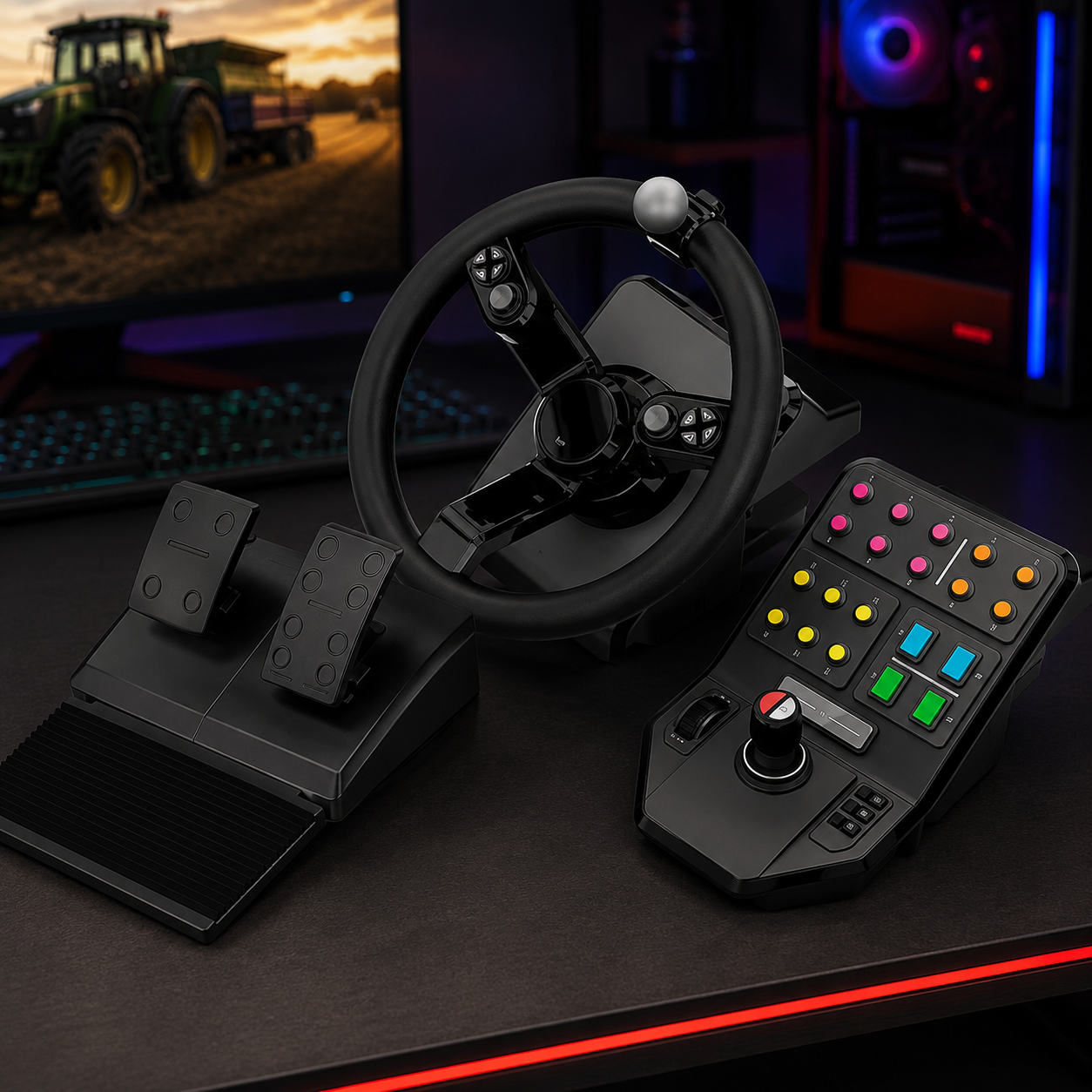 Pacote De Equipamentos Pesados Do Farm Simulator Logitech G