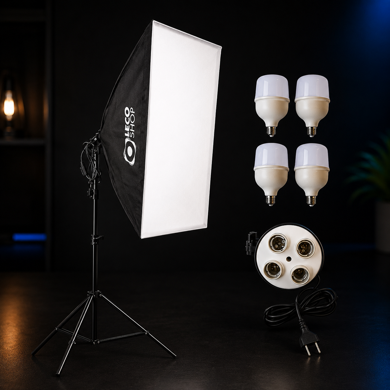 Softbox Quadruplo 50 X 70