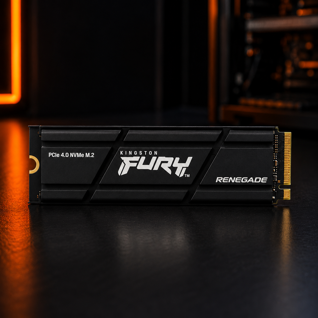 Ssd M.2 1tb Kingston NVMe PCIe 4x4 Com Dissipador Fury