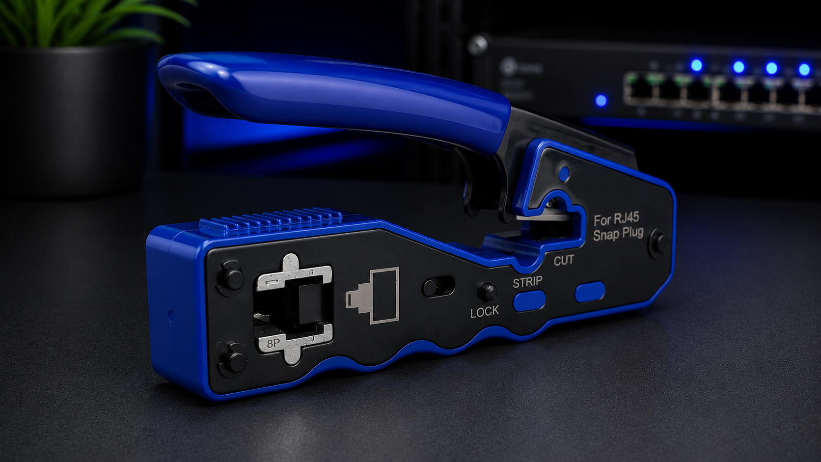 Alicate de Crimpar RJ45